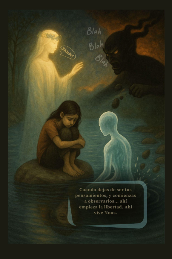 Ilustración Nous (conciencia)